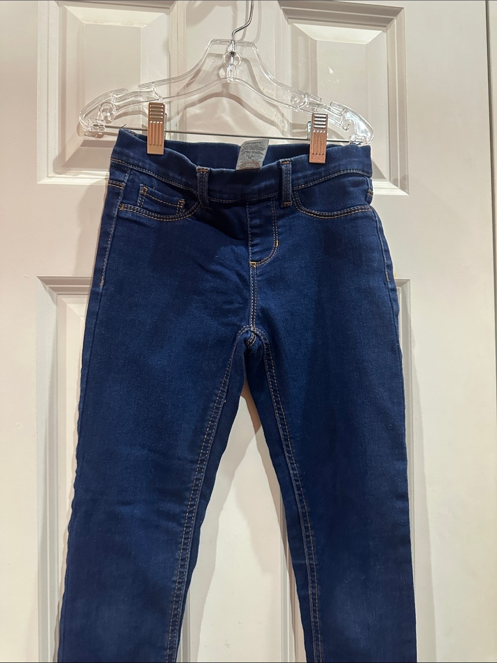 NWOT Kids wonder nation Navy Skinny Stretch Jeans size 7-8 - Picture 3 of 8